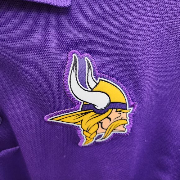 Nike NFL Equipment Minnesota Vikings Team Polo, Small - Picture 4 of 9